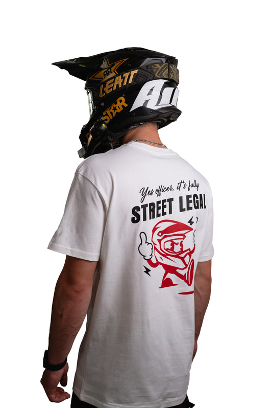 STREET LEGAL WHITE SHIRT