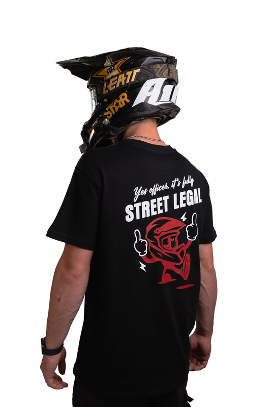 STREET LEGAL BLACK SHIRT