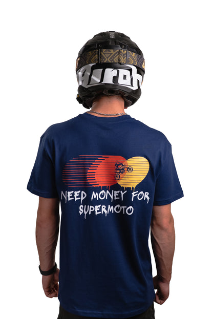 NEED MONEY BLUE SHIRT