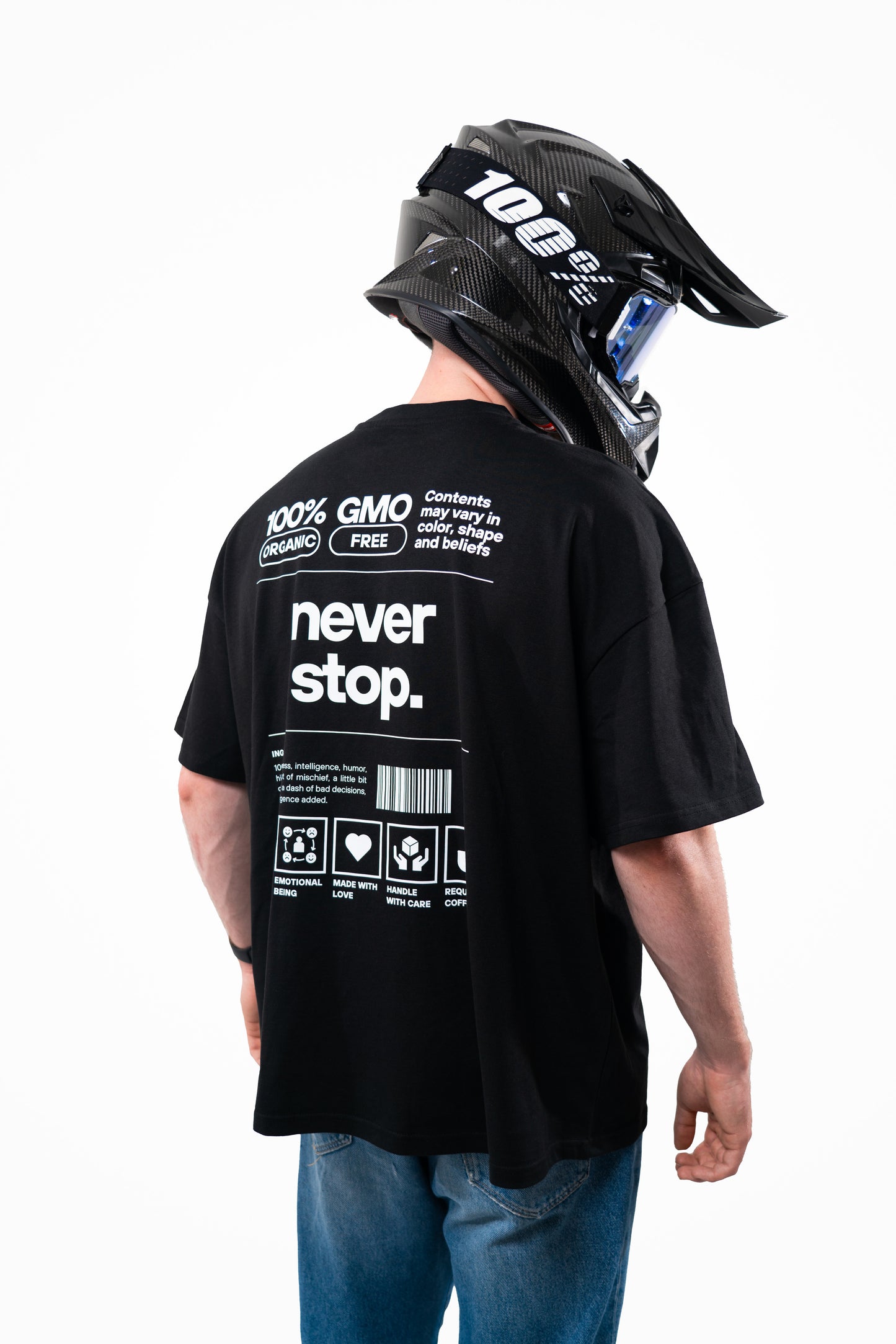 NEVER STOP SHIRT