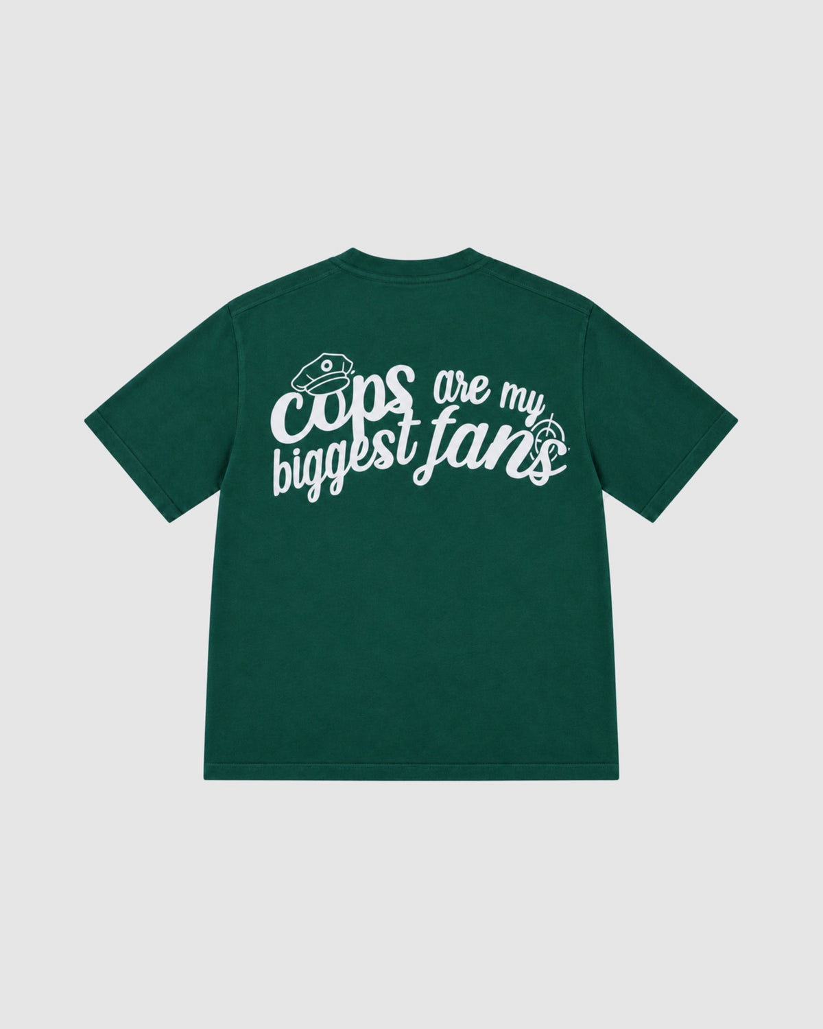 CAMBF GREEN SHIRT - Plain (flat)