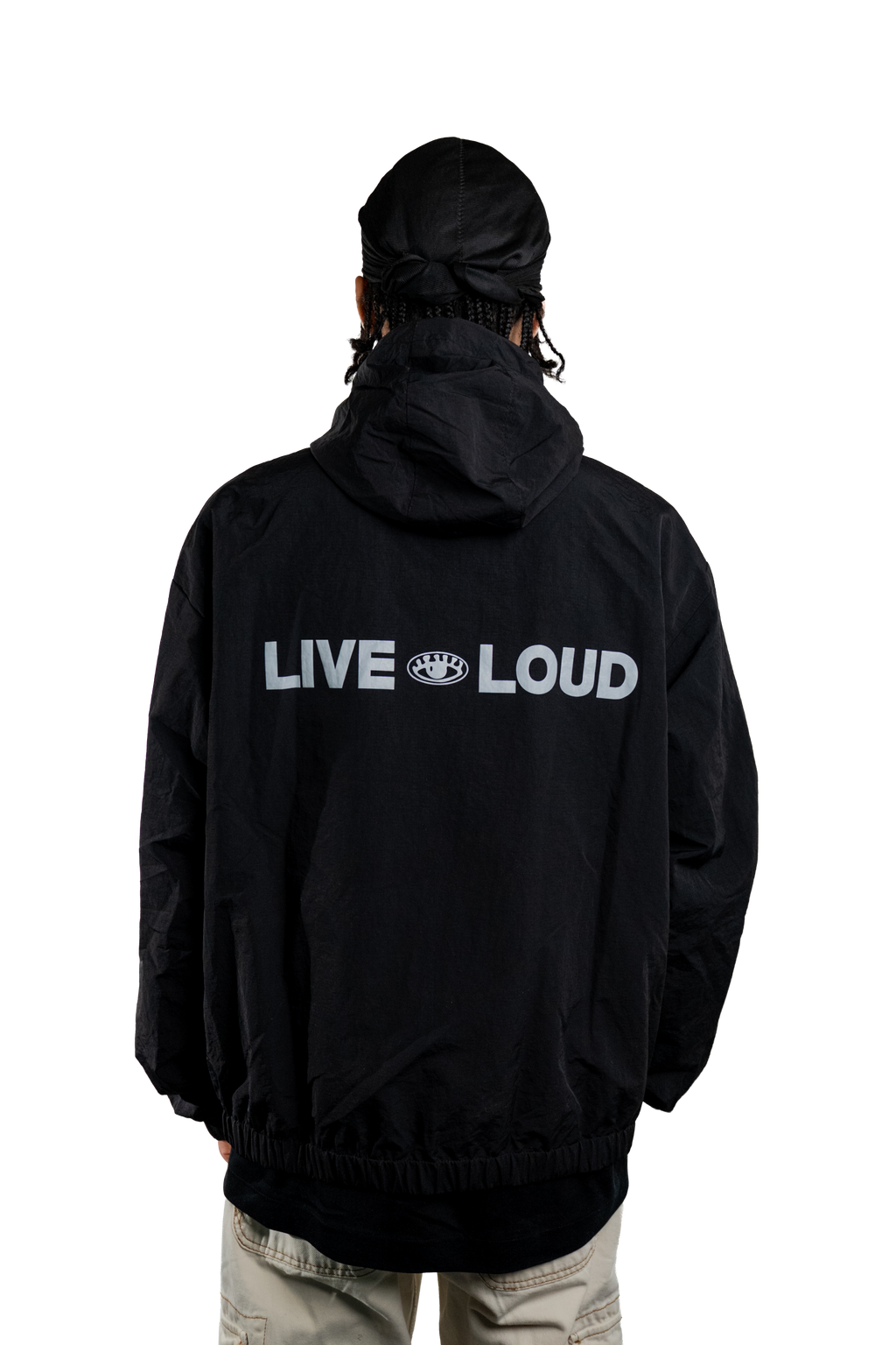 LIVE LOUD WINDBREAKER