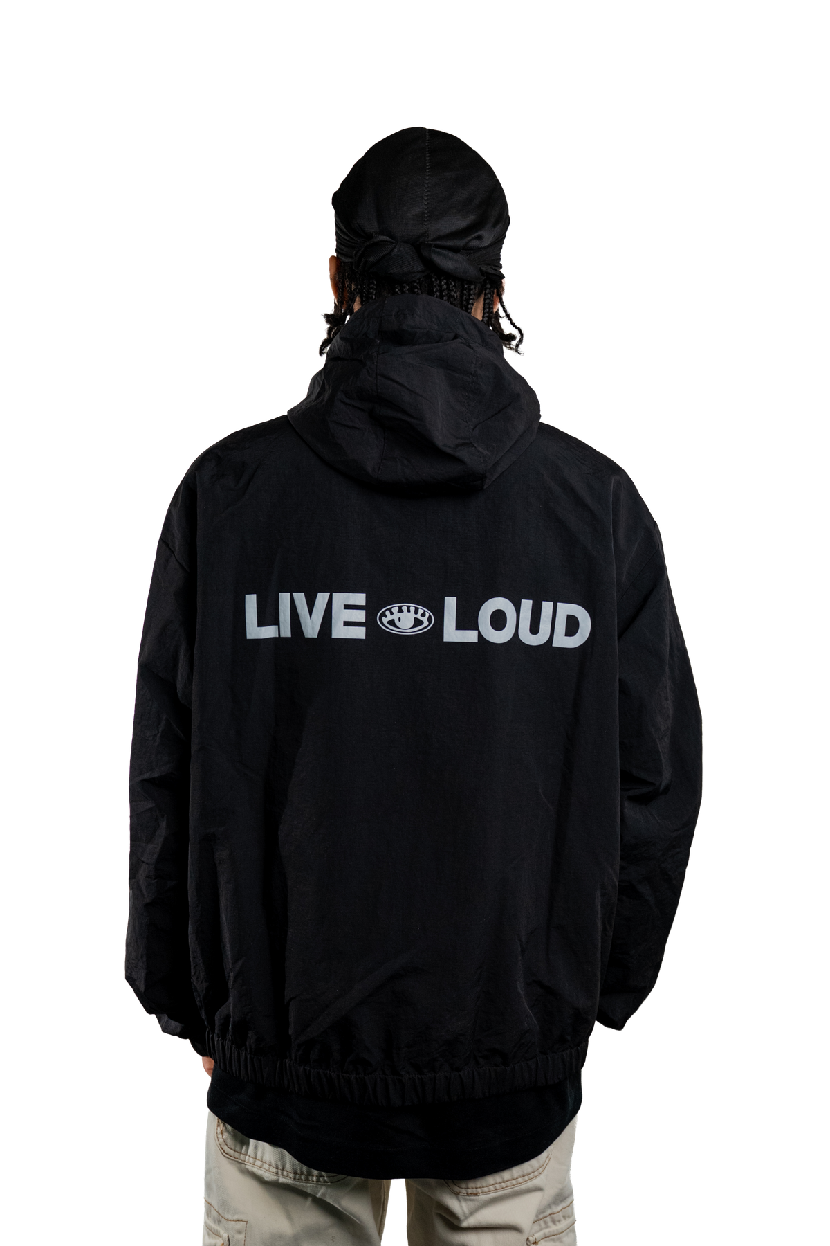 LIVE LOUD WINDBREAKER