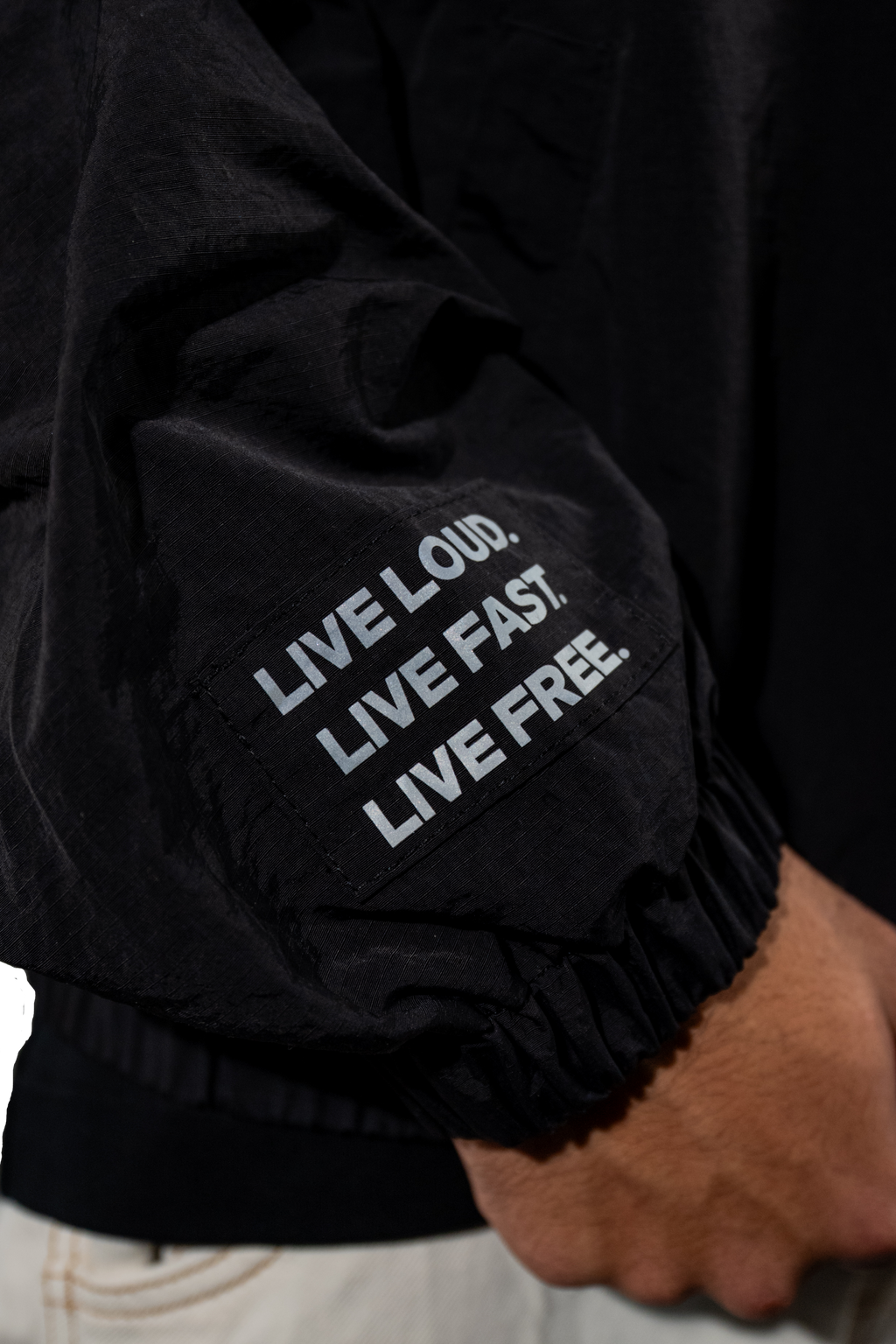 LIVE LOUD WINDBREAKER